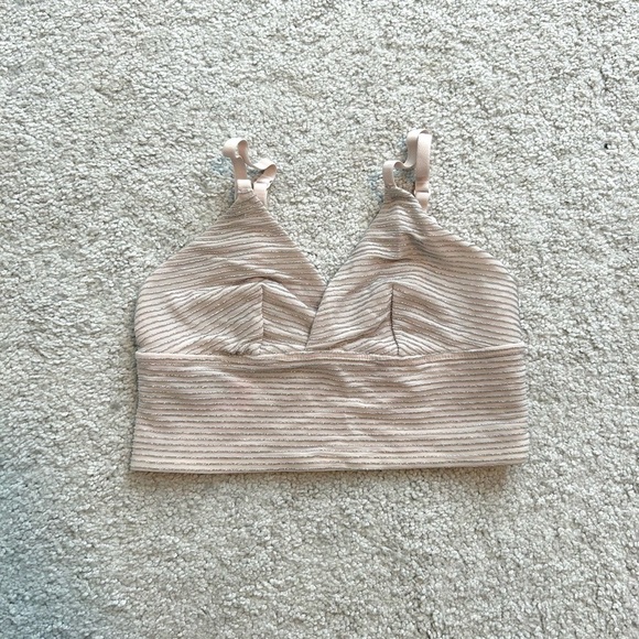 La Senza Striped Pink/Cream Bralette - Picture 3 of 4
